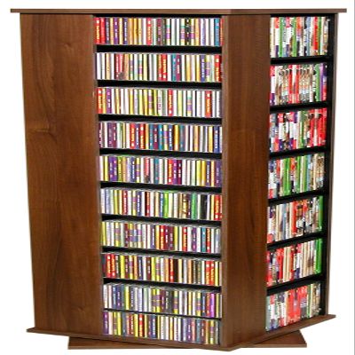 Venture Horizon Revolving Media Tower 1000 - Walnut