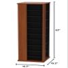 Venture Horizon Revolving Media Tower 1000 - Walnut view 2