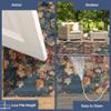 Liora Manne Marina Low Profile Durable Indoor/Outdoor Woven Rug- Fall in Love Multi 1'11" x 7'6" view 3