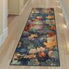Liora Manne Marina Low Profile Durable Indoor/Outdoor Woven Rug- Fall in Love Multi 1'11" x 7'6" view 4