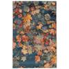 Liora Manne Marina Low Profile Durable Indoor/Outdoor Woven Rug- Fall in Love Multi 3'3" x 4'11" view 2