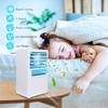Personal Air Cooler - Evaporative Mini Air Conditioner with Icebox, 4-in-1 Portable Table Fan with 3 Fan Speeds, Quiet Mini Air Conditioner for Home & Office, Air Humidifier, AC Adapter Included view 2