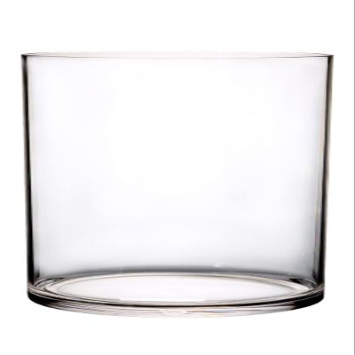 FOYER 2300043 Unbreakable Vase, Flower Base, Polycarbonate, Stylish, Height 15.7 inches (40 cm), Width 9.8 inches (25 cm), Large