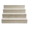 Wooden Liquor Bottle Shelves - 24'' Straight - 4 Tier Wooden Shelves - Natural view 1
