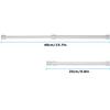 10 Pack Spring Tension Curtain Rods Adjustable 10 to 16 Inches - White Expandable Shower Window Closet Cupboard Bars, No Drilling Required view 2