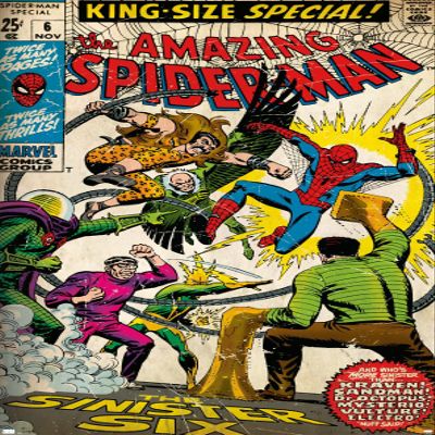 Trends International Marvel Comics - Spider-Man - Amazing Spider-Man #6 Wall Poster, 22.375" x 34", Premium Unframed Version