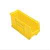 QUANTUM STORAGE SYSTEMS K-QUS951YL-4 4-Pack Plastic Storage Stacking Hulk Container, 23-7/8 inch x 8-1/4 inch x 9 inch, Yellow view 1