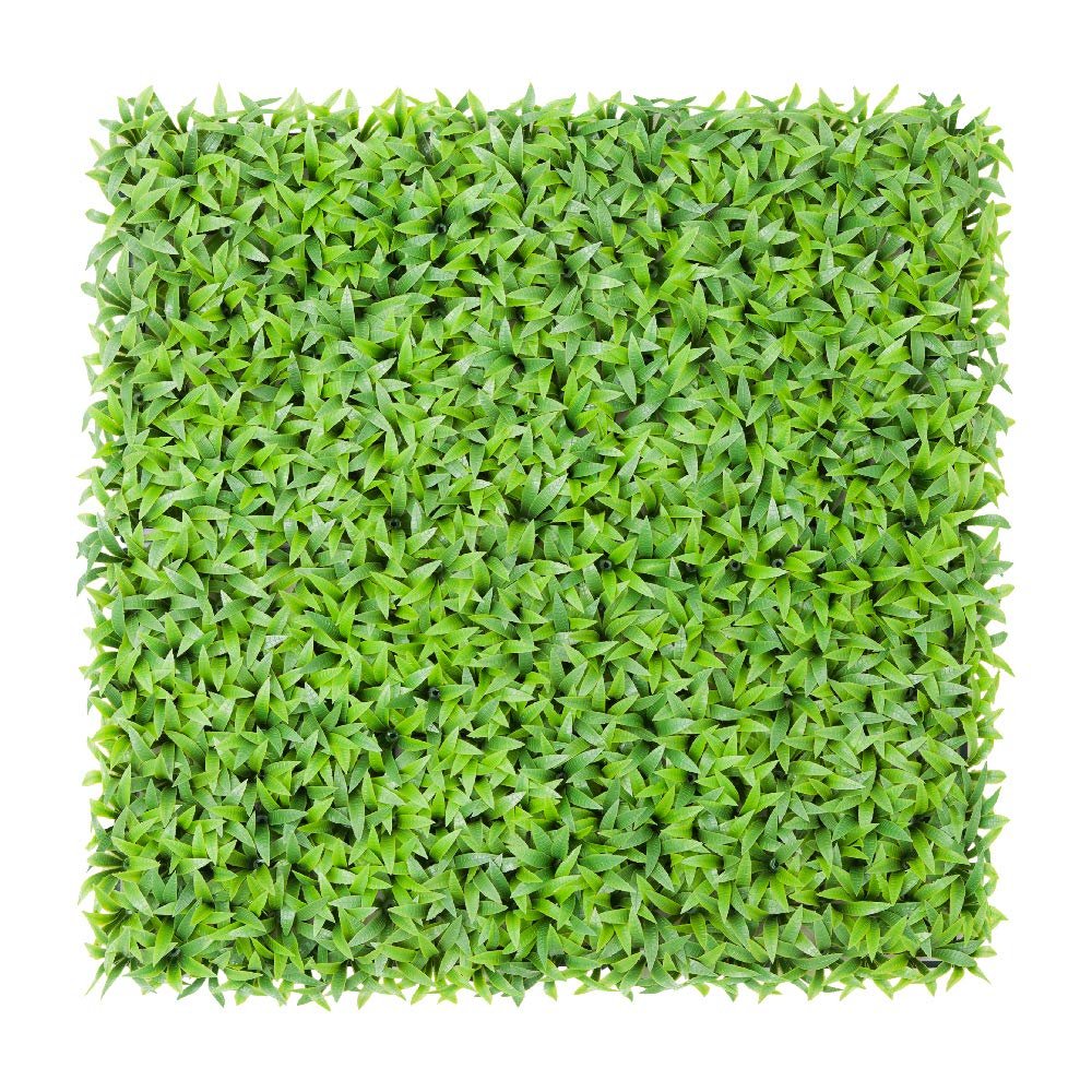 SunnyRoyal 20 Pcs 20"x20" Artificial Boxwood Panels Grass Wall Greenery Backdrop Decor Privacy Hedge Fence Screen for Outdoor Indoor Backyard Garden Decoration, Sungrass