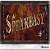 Eletina Simple Fashion Speakeasy Sign,6x16 inches Brown Metal Sign view 1