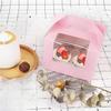 EUSOAR Cupcake Treats Gift Boxes, 5.9" x 5.9" x 4.3" 50Pcs Cupcake Carrier Boxes with insert and Display Window, Bakery Wrapping Party Favor Pastry Packing Take-Out Muffin Carry Boxes Container view 2