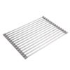 Ahyuan Roll up Dish Drying Rack Over the Sink Dish Drying Rack Square Tubes Rolling Dish Rack Over Sink Dish Racks for Kitchen Counter RV Camper Accessories for Travel Trailers (Gray, 17.8''Wx13.4''L) view 1