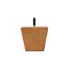 BingLTD - 3" Medium Oak Square Tapered Hardwood Sofa Legs - Set of 12 (ST1003-101) view 3
