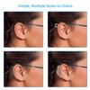12 Pairs Mcyye Eyeglasses Ear Grips, Anti Slip Eyeglass Retainer, Premium Silicone Ear Hook, Keep Glasses from Slipping Down Your Nose, Simple, Effective Helper for Kids, Adults, Sports, Study & Work view 2