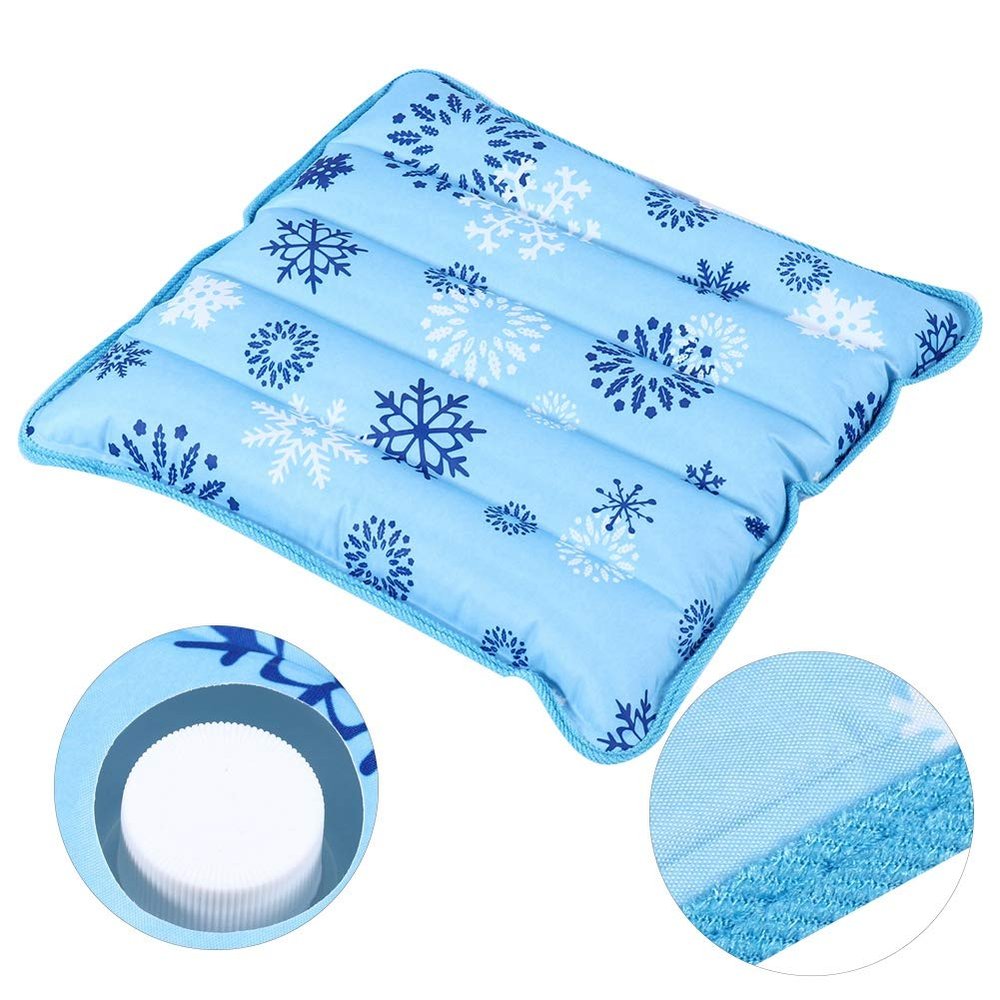 Water Cooling Seat Cushion,Thickened Fabric Pad for Office Chair Car Travel