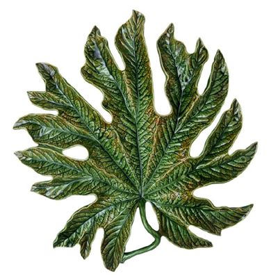 Bordallo Pinheiro Chestnut Tree Leaf Decor