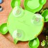 Inzopo Children Toothbrush Holder Turtle Shaped Wall Mount Toothbrush Toothpaste Holder Wall Mount view 3