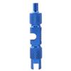Inzopo Deluxe Bicycle Tire Valve Core Removal Tool, Presta Schrader Tyre Valve Cores/Extenders Remover for Bike Car Motorcycle Blue 54mm view 2