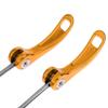 Inzopo 1 Pair Bicycle Wheel Hub Skewer Quick Lever Axle Bolts view 3