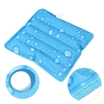 Cooling Mat, Cool Pillow Ice Pillow, Water Filling Ice Pillow Chair Pad, Multifunctional Children Adult Ice Pillow Water Seat Cushion Baby, Children, Student, Office, Car,