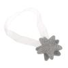 Inzopo 1 Pair Curtain Strings with Ribbon Shape of Stars Magnetic Magnet Buckle Accessory Bathroom Curtains 2 Colours Silver Silver view 1