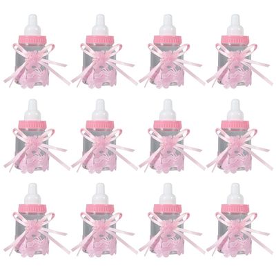Candy Bottles Box, 12Pcs Candy Chocolate Bottles Box for Girl Boy Baby Wedding Party Decor Gift ()
