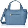 Dot & Stripe Monopia DS-12692 Polycan 2-Way 6-Pocket Shoulder Tote, Blue view 1