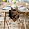 LEO BON Dining Table Runner Safari with Giraffe with Majestic Tree at Sunrise Table Runners for Kitchen Table Dresser, Indoor-Outdoor, Farmhouse, Rustic, Weddings,14x72inch view 2