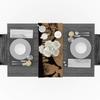 LEO BON Dining Table Runner Safari with Giraffe with Majestic Tree at Sunrise Table Runners for Kitchen Table Dresser, Indoor-Outdoor, Farmhouse, Rustic, Weddings,14x72inch view 3