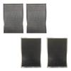 Replacement for Trion MAX 5 1400 441501-019 Aluminum/Carbon Pre/Post Filter Set:(2)- 12 x 16 x 1/4 Aluminum and (2) 12 x 16 x 1/4 Carbon view 1