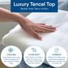 King Size Luxury Tencel Mattress Protector, 100% Waterproof, Ultra Soft, Naturally Cooling & Breathable, Deep Pocket Up to 18" view 2