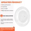 11.25" Microwave Glass Turntable Plate Fit for Samsung GE, 11 1/4" Microwave Glass Turntable Tray Replace WB49X10097 WB39X0078 WB49X10034 EAP651544 PS651544, 365 DAYS WARRANTY by Beaquicy view 3