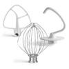 Attachments Accessories fit for Kitchenaid 4.5 QT Stand Mixer K45WW Wire Whip K45DH Dough Hook K45B Coated Flat Blade Paddle K45 K45SS KSM75 KSM90 KSM95 KSM100 KSM103 KSM110 KSM150PS prime&swift view 1