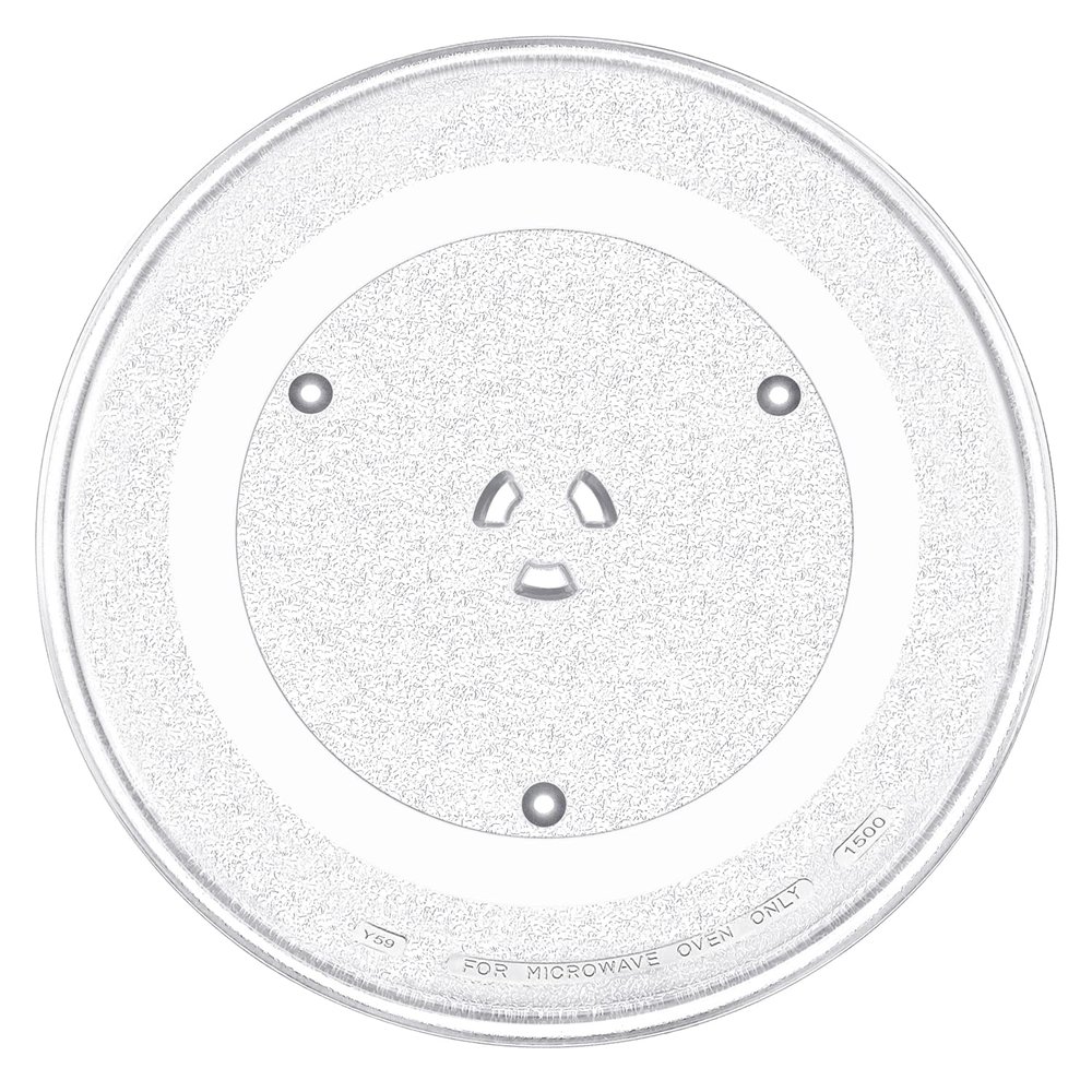 14 1/8" Microwave Turntable Glass Tray by Beaquicy - 14 1/8 INCH Microwave Plate Replacement for GE Microwave - Replaces DE74-20002B WB49X10063 DE74-20002A DE74-20002D WB39X10038 WB49X10096