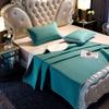 Cooling Mat with Pillowcase, Foldable Folding Summer Ice Silk Emulsion Cover, Chill Mattress Gel Pad Comfortably Cool Bed Cover,I-180200 view 2