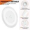 13.5" Microwave Glass Turntable Plate by Beaquicy - 13 1/2 Inches 5304509621 Glass Tray Fit for GE Hotpoint Microwave - Replace Microwave Glass Tray # WB39X10032 JVM3160DF1BB JVM3160DF1CC JVM3160DF1WW view 2