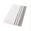 IPPINKA Senshu Japanese Towel, Ultra Soft, Quick-Drying, Two-Tone End Stripes, Grey (Hand Towel) view 3