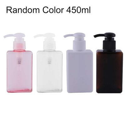 soAR9opeoF SoFull 4Pcs 100/150/250/280/450ml Empty Lotion Bottle,Travel Cosmetic Press Storage Bottle Liquid Dispenser,Liquid Dispenser for Bathroom and Kitchen Random Color 250ml