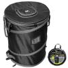Trailersphere Collapsible Bin Trash & Recycle/Utility, Perfect for Camping, Laundry, Storage and Garden, Waterproof Vinyl and Tear Resistance, Trash and/or Recycle, Two 13 Gallon Bags view 1