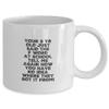 Amisk Preschool Teacher Coffee Mug Your 3 Yr Old Just Said F Word At School Funny Gift Idea Coffee Cup view 2