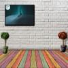 Night Desert Wall Art Decor Picture Painting Poster Print on Canvas Panels Pieces - Nature Theme Wall Decoration Set - Desert Wall Picture for Creative Space 23 by 40 in view 2