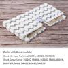 Flammi Steam Mop Pad for Shark Genius Lift-Away Pro S5003D S5002Q S5003A S6001W S6001WM S6002 S6002C S6003D S6003 S3973 S3973D S3973WM Washable Steam Mop Replacement Mop Cloth, 4 Pack view 2