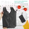 BeeGreen 10 Pack Black Reusable Grocery Bags with Storage Pouch Reusable Shopping Bags Bulk with Elastic Band 50LBS X-Large-Foldable-Washable-Heavy Duty-Waterproof Grocery Tote Bags view 4