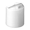 24/410 White Disc Dispensing Caps Push Down Bottle Closure lid 24-410 | 100 Pack view 2