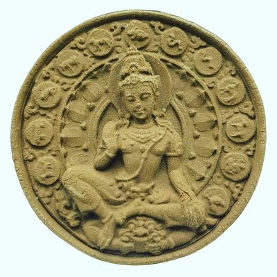 Thai amulets Phra Jatukam Ramathep Mongkol Sapsanlarn edition Wat Mahathart BE 2550 bank with Lord Ganesha, Wealth Success Wisdom