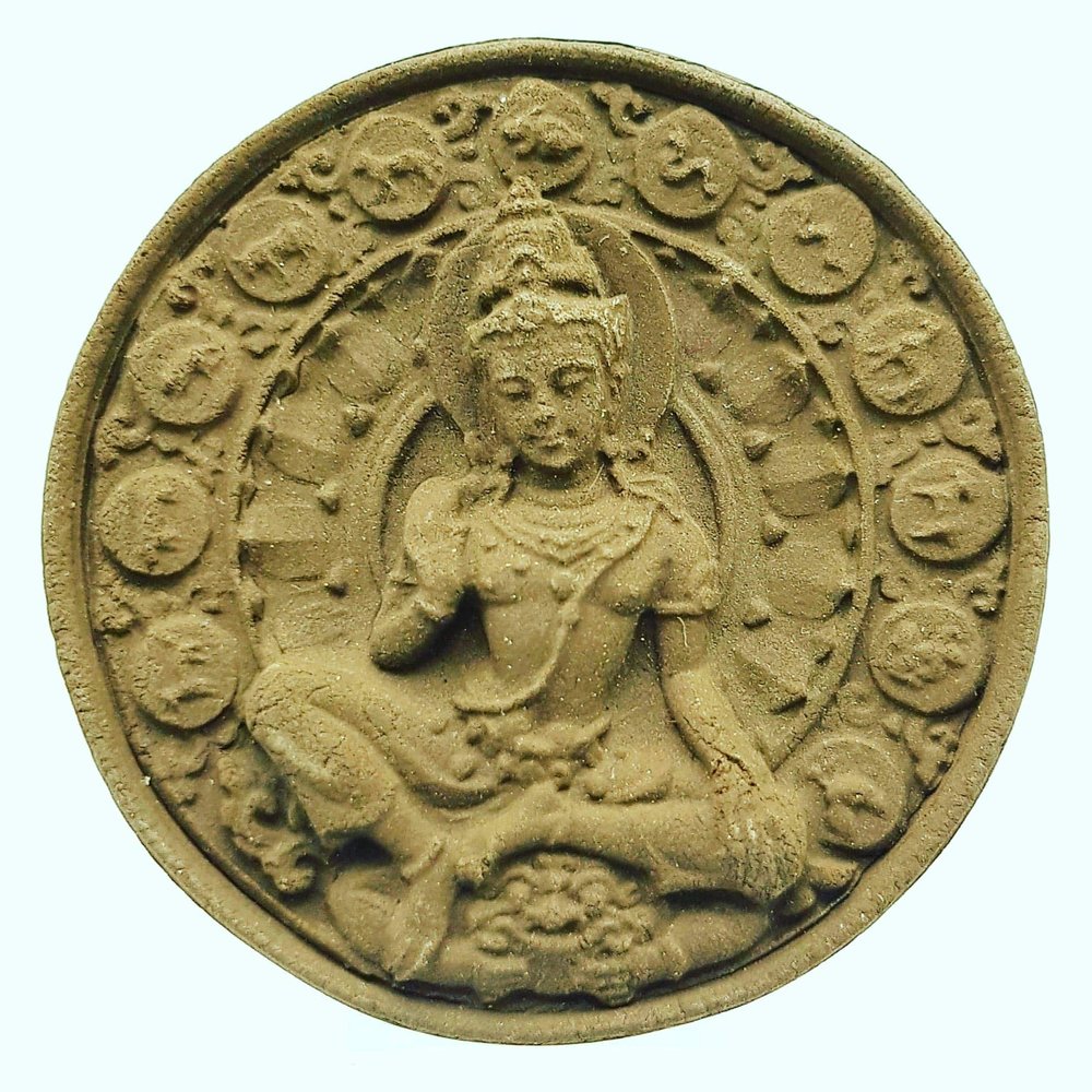 Thai amulets Phra Jatukam Ramathep Mongkol Sapsanlarn edition Wat Mahathart BE 2550 bank with Lord Ganesha, Wealth Success Wisdom