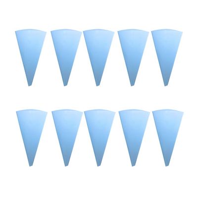 10pcs EVA Piping Bags for Cake and Cookie Decorating Blue