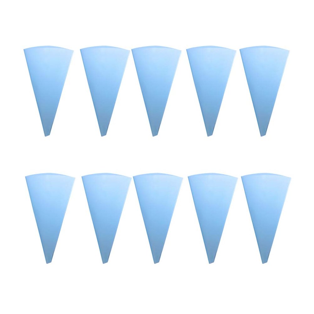 10pcs EVA Piping Bags for Cake and Cookie Decorating Blue