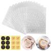 Self Adhesive Cookie Cellophane Treat Bags with Seal 4x4 Inches, 4 Mils Self Sealing Resealable Plastic Packaging Bags with Thank You Labels for Gift Giving Party Favor Bakery Candy Chocolate 100 Pcs view 1