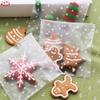 Self Adhesive Cookie Cellophane Treat Bags with Seal 4x4 Inches, 4 Mils Self Sealing Resealable Plastic Packaging Bags with Thank You Labels for Gift Giving Party Favor Bakery Candy Chocolate 100 Pcs view 3