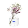 Balvi Vase Blue colour Vase medusa glass conical inside Original decorative vase of flowers Borosilicate 15x13x13 cm view 3